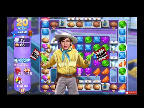 Wonka's World of Candy Level 868 NO BOOSTERS - A S GAMING ✔