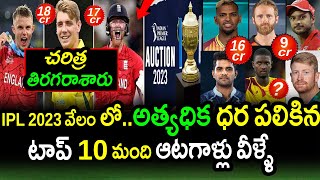 TOP 10 Highest Paid Players In IPL 2023 Auction|IPL 2023 Auction Latest Updates|Filmy Poster