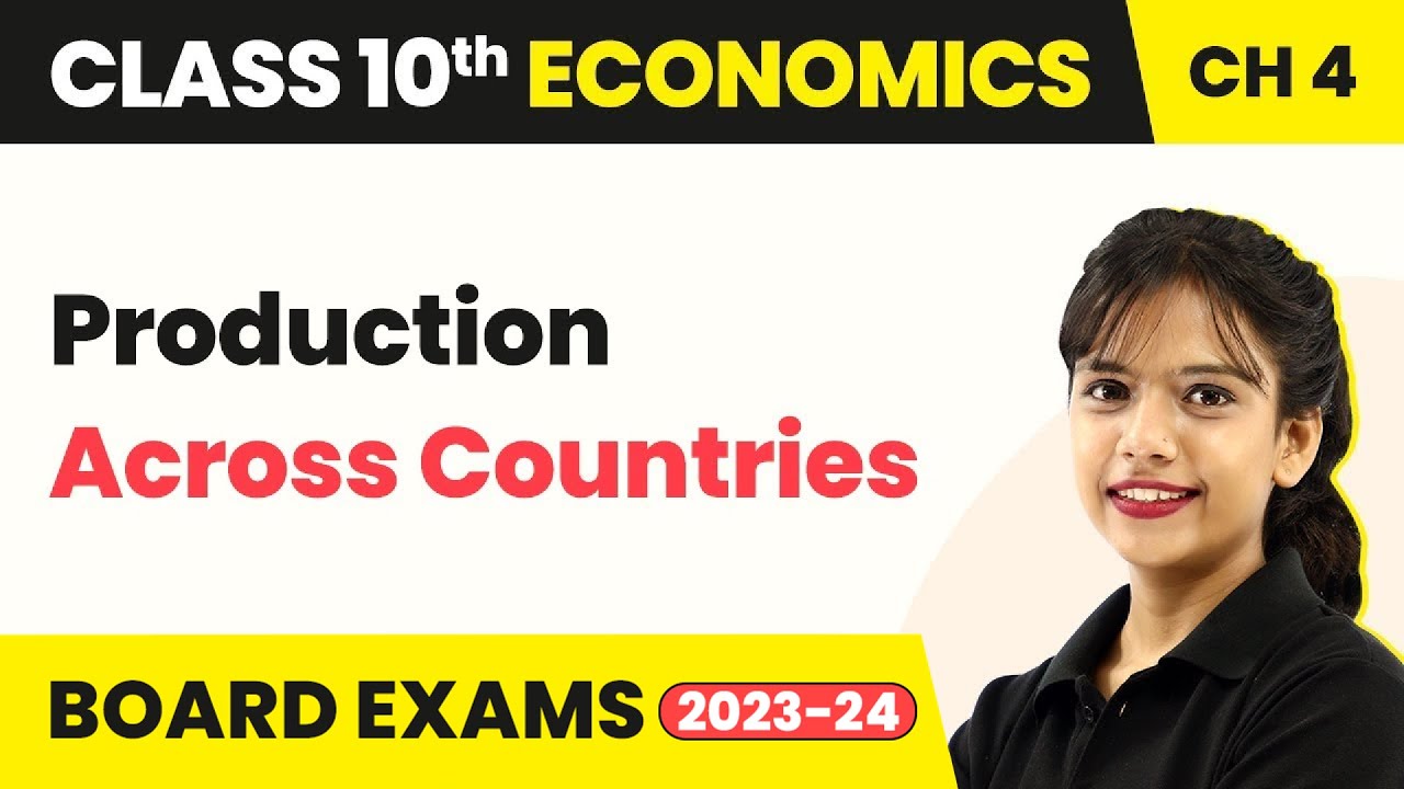 Globalisation & the Indian Economy - Production Across Countries | Class 10 Economics Chapter 4