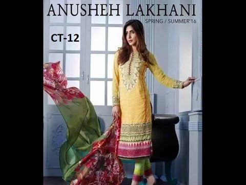 Anusheh Lakhani Summer Collection 2016