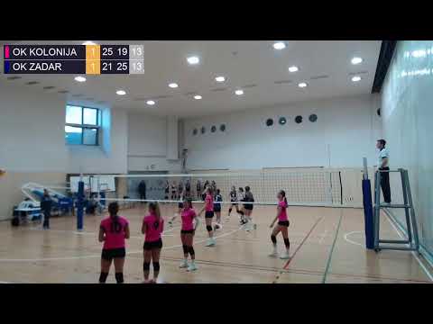 17.10.2021., PH ML. KADETKINJE, ZA 25. MJESTO, OK KOLONIJA - OK ZADAR