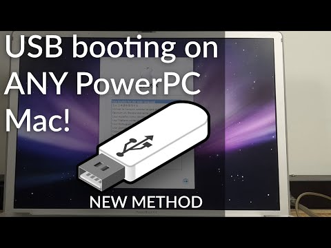 NEW METHOD: How to boot from USB on Most NewWorld PowerPC Macs!