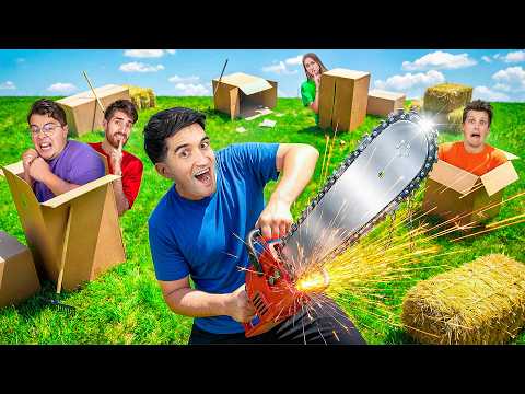 V-ATI ASCUNSELEA IN CUTII. *EXTREM CHALLENGE* Partea 6