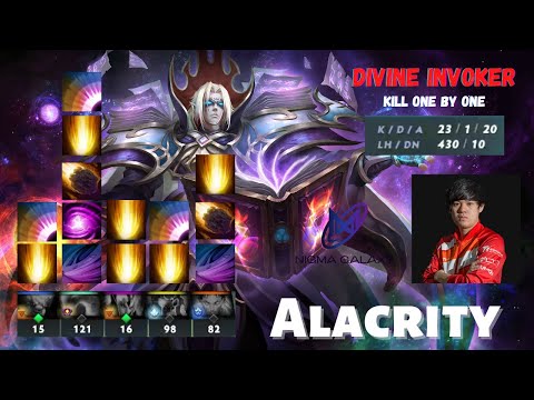 NGXSea. Alacrity [ Invoker ] Pro Gameplay / DIVINE INVOKER