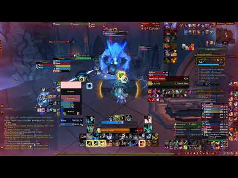 Sanguine Depths Mythic +20, Restoration Shaman (Tyrannical, Bursting, Volcanic)