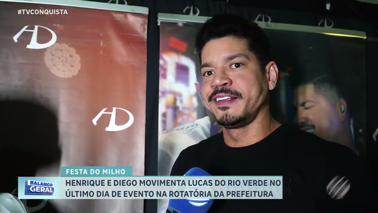 Henrique e Diego agitam a Festa do Milho com show para milhares em Lucas do Rio Verde