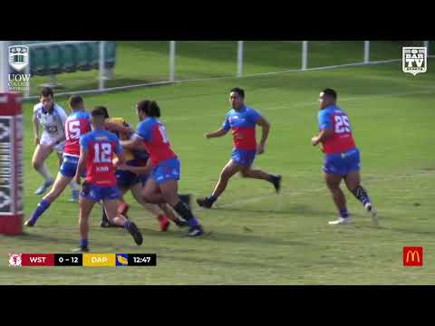 2019 IDRL Under 18s Round 7 Highlights - Western Suburbs vs Dapto Canaries