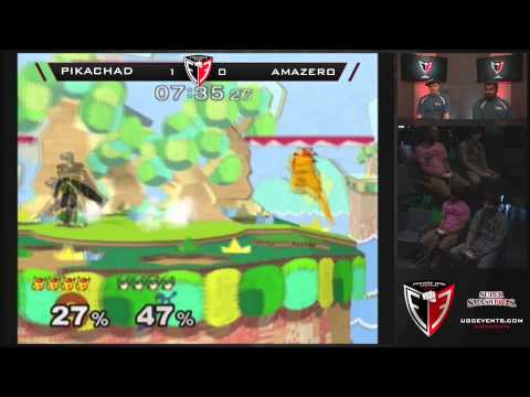SSBM FE Spring 14 - PikaChad vs  Amazero