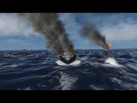 KM Bismarck Sinking A Convoy Single Handedly (GWX/SH3)