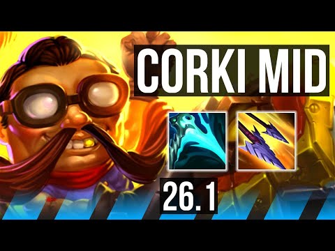 CORKI vs IRELIA (MID) | Hail Of Blades | NA Master | 26.1