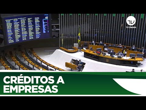 Plenário aprova crédito a empresas na pandemia - 25/06/20