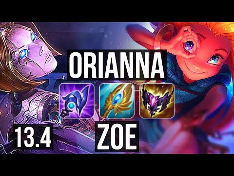 ORIANNA vs ZOE (MID) | 80% winrate, 5/3/14 | KR Grandmaster | 13.4