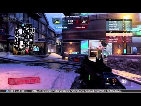 Optic Gaming  vs Orbit COD CHAMPS 2015 Game 2