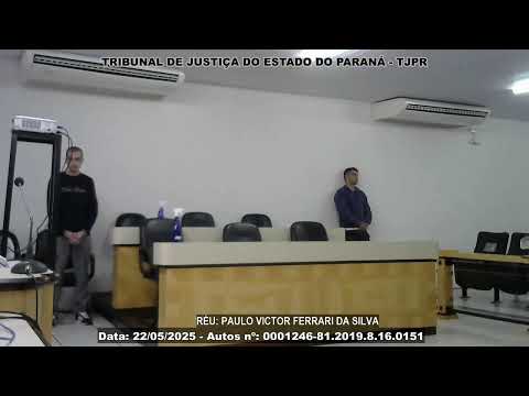 TRIBUNAL DO JÚRI DE LONDRINA/PR - 22/05/2025 - AUTOS N.º 0001246-81.2019.8.16.0151