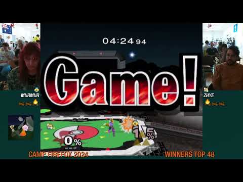 Camp Firefox 2024 Melee Singles Top 48