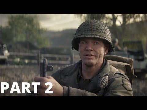 Call of Duty WW2 Campaign Walkthrough PART 2 (No Commentary)
