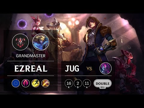 Ezreal Jungle vs Evelynn - EUW Grandmaster Patch 9.15