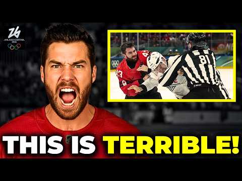 CANADA in PANIC After Tom Wilson Did This at the Olympics!
