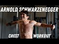 I Tried Arnold Schwarzenegger S Chest Workout