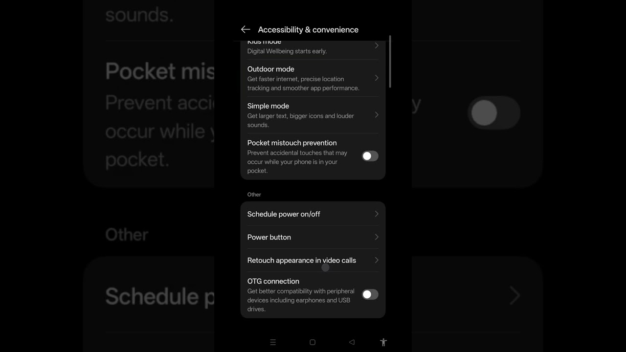 outdoor mode the super fantastic feature of Android automated feature clear voice location internet