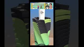 【#StackBall】【#爽快感】毎日の日課になりつつある！台座砕きマスターの道#VTuber#Shorts#スマホゲーム#StackBall #stackball