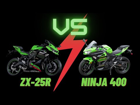 ZX-25R Vs Ninja 400 - Kawasaki Lightweight Showdown