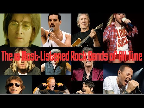 The 10 Most-Listened Rock Bands of All Time