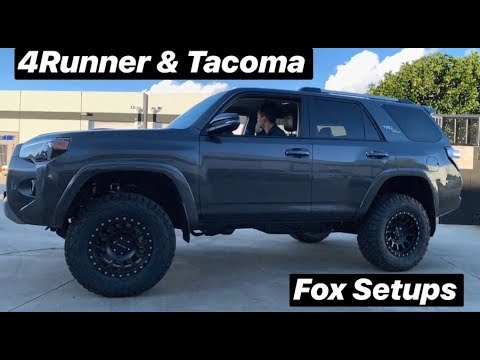 MGM Toyota Tacoma & 4Runner Lifted On Fox/Pro Comp/Camburg Setups