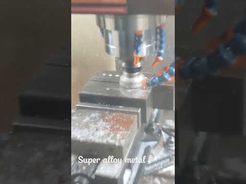 super alloy machining #cncmachining #machinist #cnc
