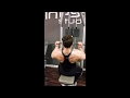 18 yo bodybuilder trains back offseason