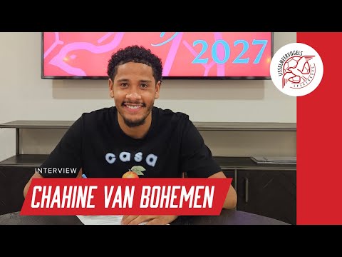 Chahine van Bohemen on signing a new contract: "Proud to be playing here longer"