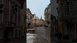 Medieval Old Town Of Tallinn #shorts