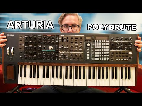 Обзор аналогового синтезатора Arturia PolyBrute