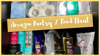 AMAZON PANTRY/ FOOD HAUL - Some Healthy food Options | Sana K