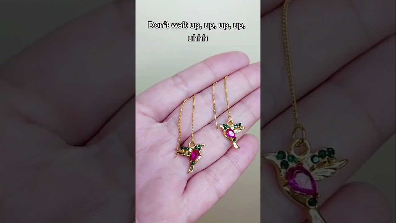 aretes colibrí largos tendencia review envíos a todo Mexico