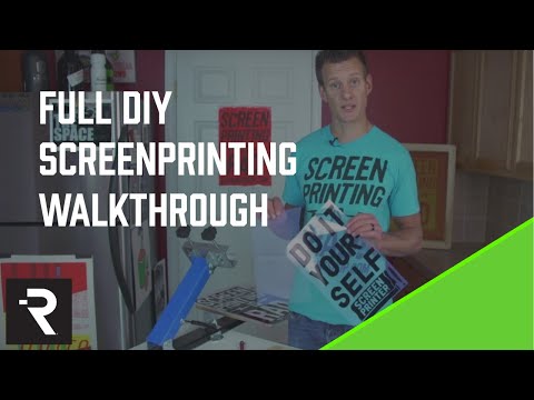 How to Start Screen Printing at Home: A Beginner's Guide