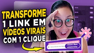 TRANSFORME 1 LINK do YOUTUBE em VÁRIOS VÍDEOS VIRAIS com IA