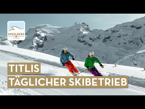 So läuft der tägliche Skibetrieb am Titlis – Ein Blick hinter die Kulissen der Bergbahnen