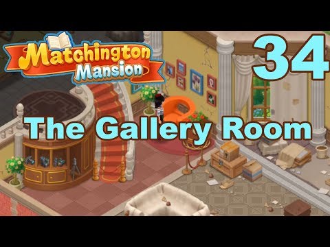 Matchington Mansion - Story Walkthrough - Gallery Room - Part 34 Gameplay