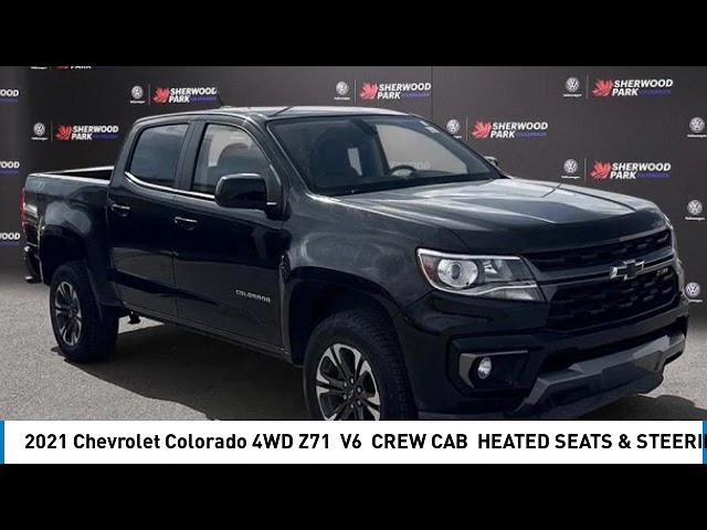 2021 Chevrolet Colorado 4WD Z71 | V6 | CREW CAB | HEATED SEATS in Cars & Trucks in Strathcona County