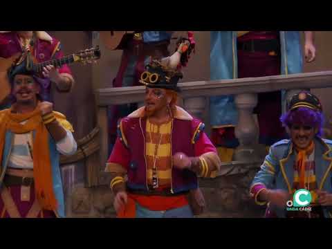 Comparsa Los Colgaos, segundo pasodoble de la Final "Cinco años llevo tragándome lo que siento"