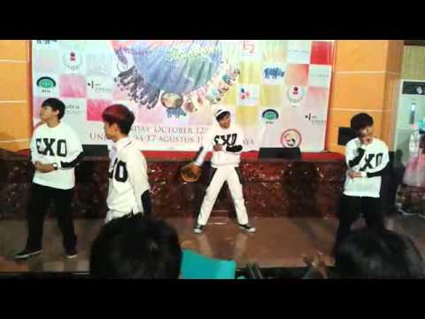 [141012] SBC - EXO cover - Growl & Overdose @K-World Festival