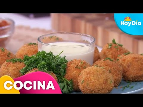 Receta de croquetas de chorizo y papas deliciosas para el paladar | Hoy Día | Telemundo