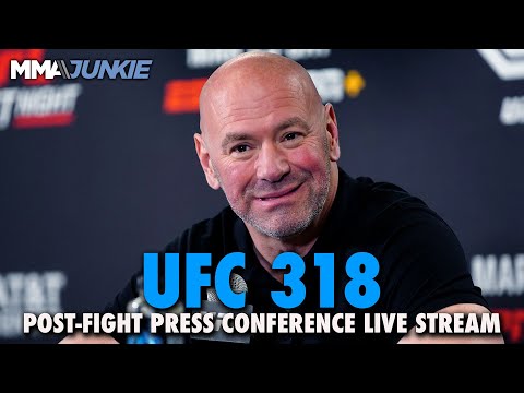 UFC 318 post-fight press conference live stream from New Orleans