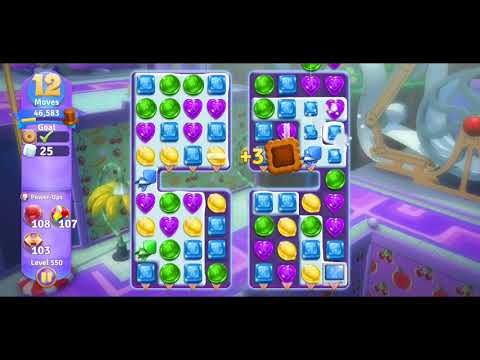 Willy Wonka's World of Candy Level 550 Complete - No Hacks (Android/IOS)