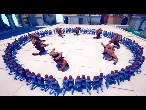 HALFLINGS vs EVERY UNIT 🧒 | Totally Accurate Battle Simulator TABS