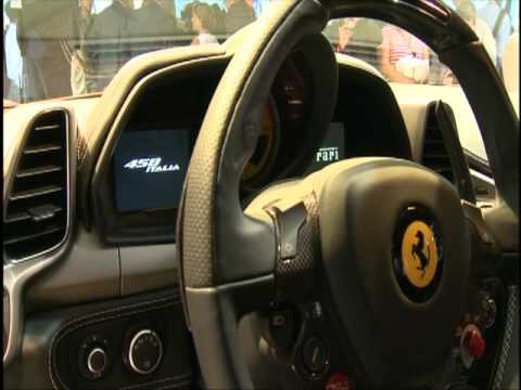 Ferrari 458 Italia Interior Frankfurt 2009