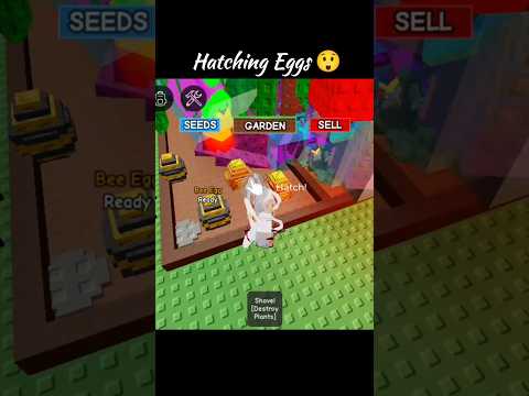 Hatching Eggs 😲 (Youtuber Luck ☠️) #roblox #bloxfruits #growagarden #shorts