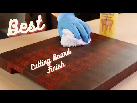 Best Cutting Board Oil Finish for Woodworking Cutting Boards / Charcuterie Boards Food Safe Non-Oily