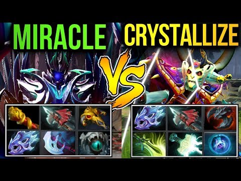Who's the Late Game Boss? Epic Game Miracle- vs Crystallize Dota2